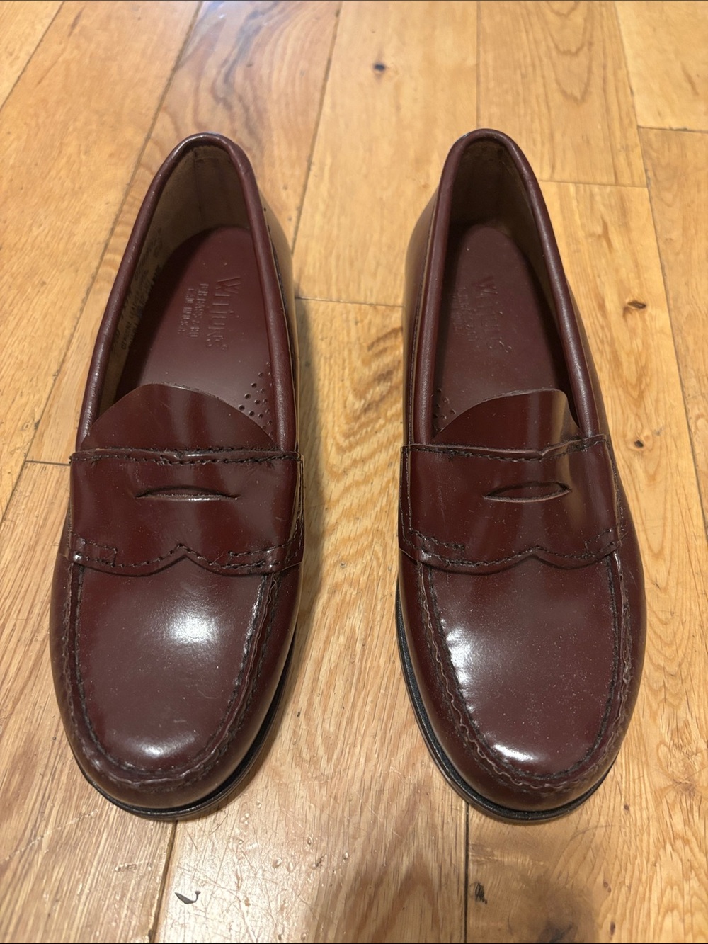 NWT G.H. Bass Penny Loafers in Antique Brown Size 5.5